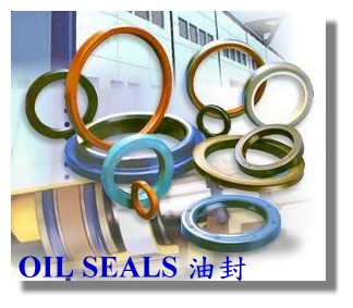 Oil seals are used for rotatings shafts.